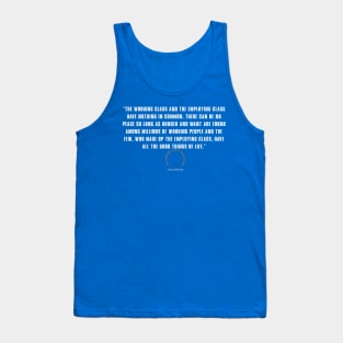 BlueCollarWriter Workers of the World Tank Top